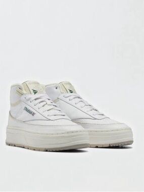 Reebok Women's Club C Double Geo Hi Heritage Sneaker